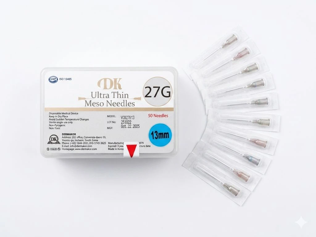 DK Ultra Thin Meso Needles 27G × 13mm (10ea)