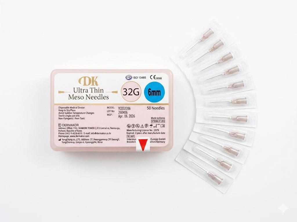 DK ULTRA THIN MESO NEEDLES 32G×6mm (10ea)